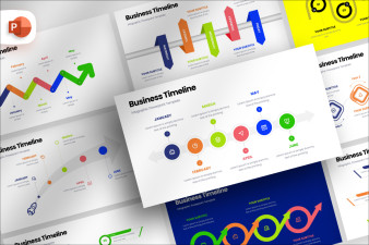 Business Timeline - Infographic PowerPoint Template